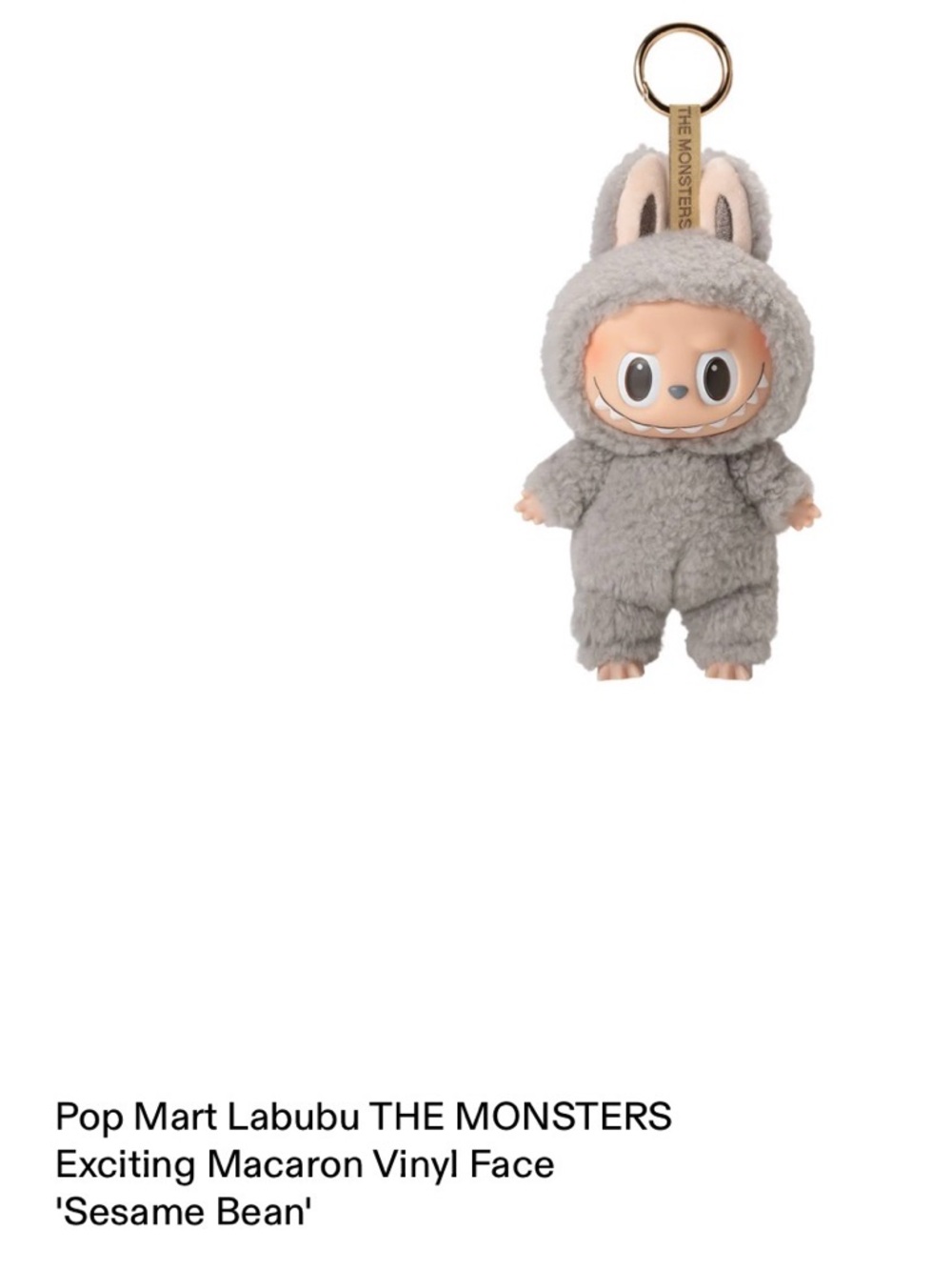 Pop Mart Labubu THE MONSTERS blind box - Sesame Bean